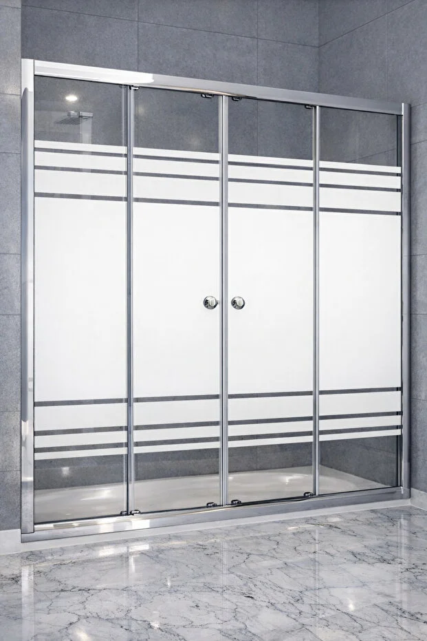 Duşakabin Ön Cephe Desenli